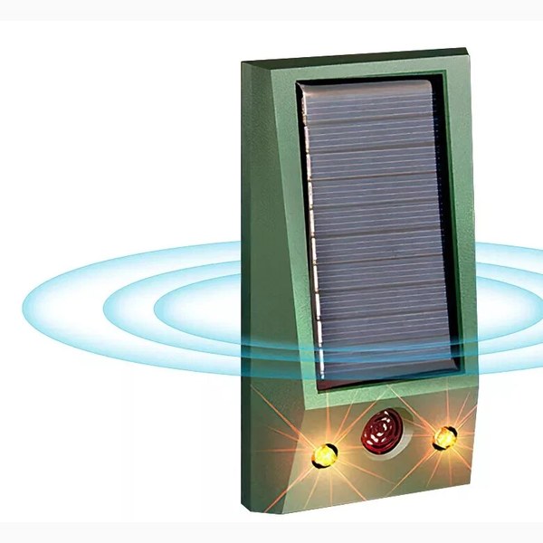 Solar ultrasonic bird repeller product photo