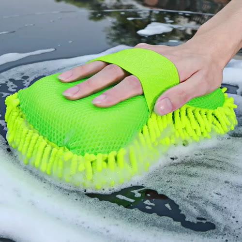 Microfiber car wash sponge product photo