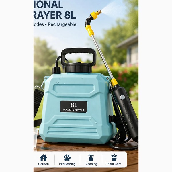 Electric garden sprayer product photo