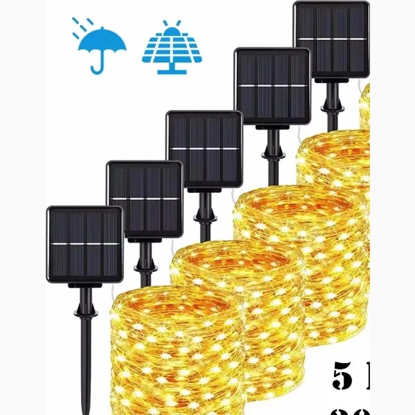 Solar fairy string lights product photo