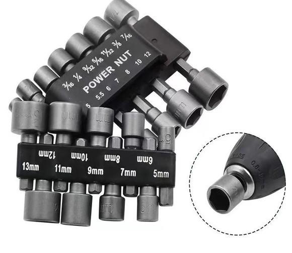 Power Nut hex socket driver bit set product photo